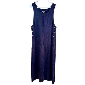 AMY K SU Corduroy Navy Maxi Jumper *VINTAGE*